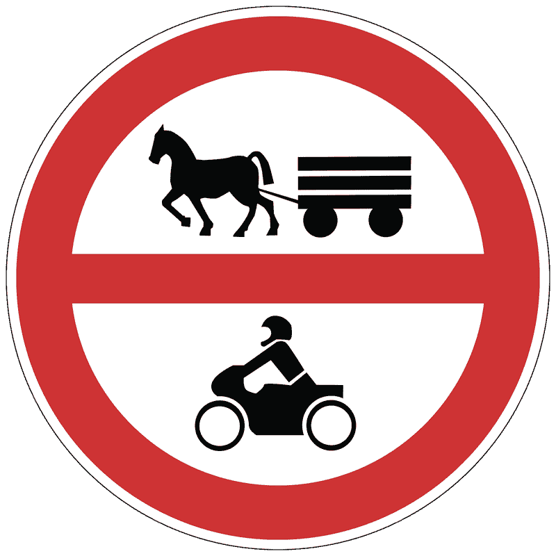 Zabrana prometa za određene vrste vozila i sudionike u prometu