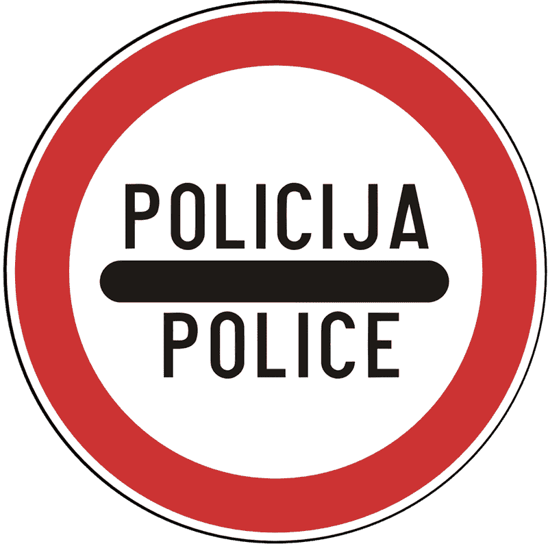 Zabrana prolaska bez zaustavljanja