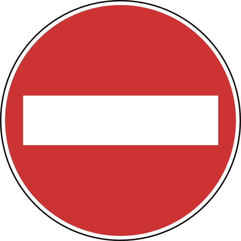 Zabrana prometa u jednom smjeru