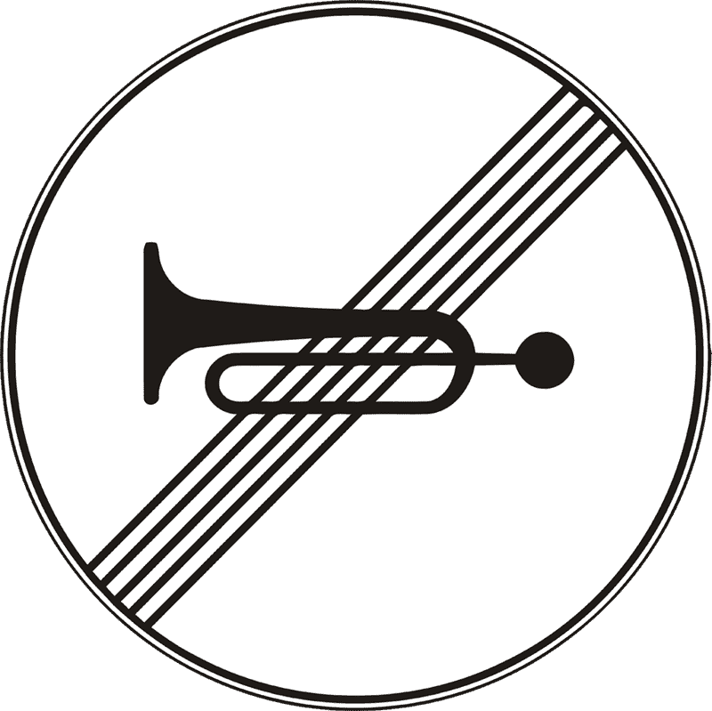 Prestanak zabrane davanja zvučnih znakova