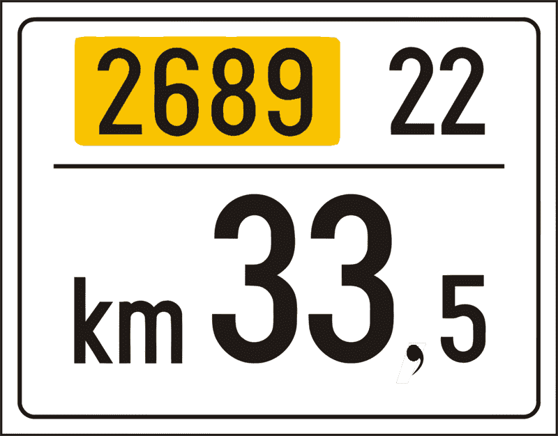 Oznaka dionice ceste