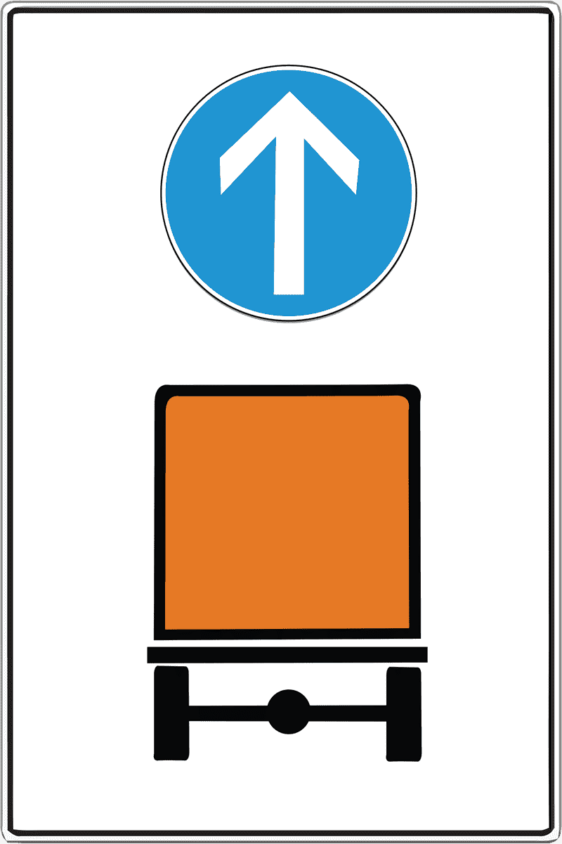 Obavezan smjer za vozila koja prevoze opasne tvari