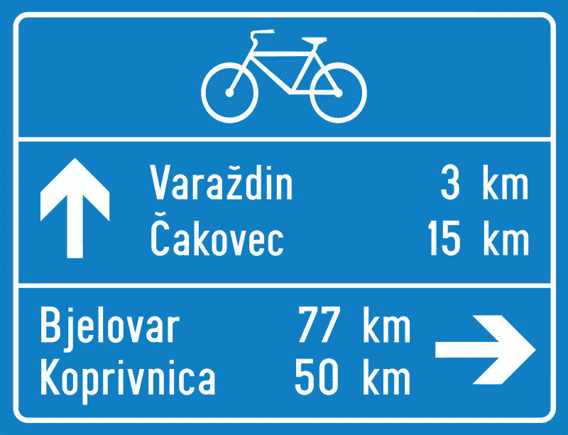 Putokaz za bicikliste