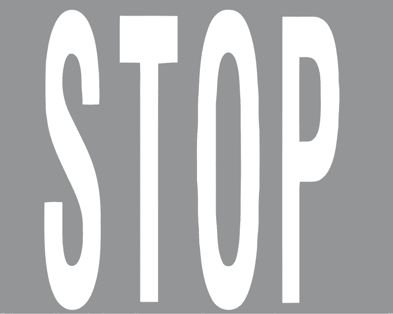 Natpisi na kolniku-Stop