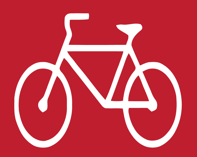 Natpisi na kolniku-Biciklistička prometna površina.