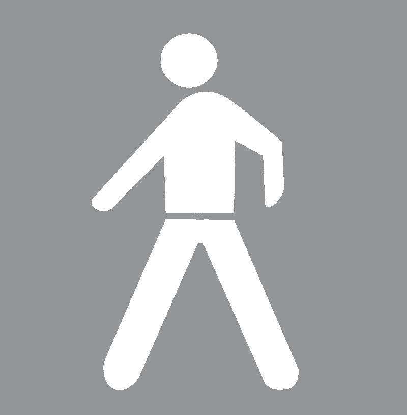 Pješačka prometna površina.