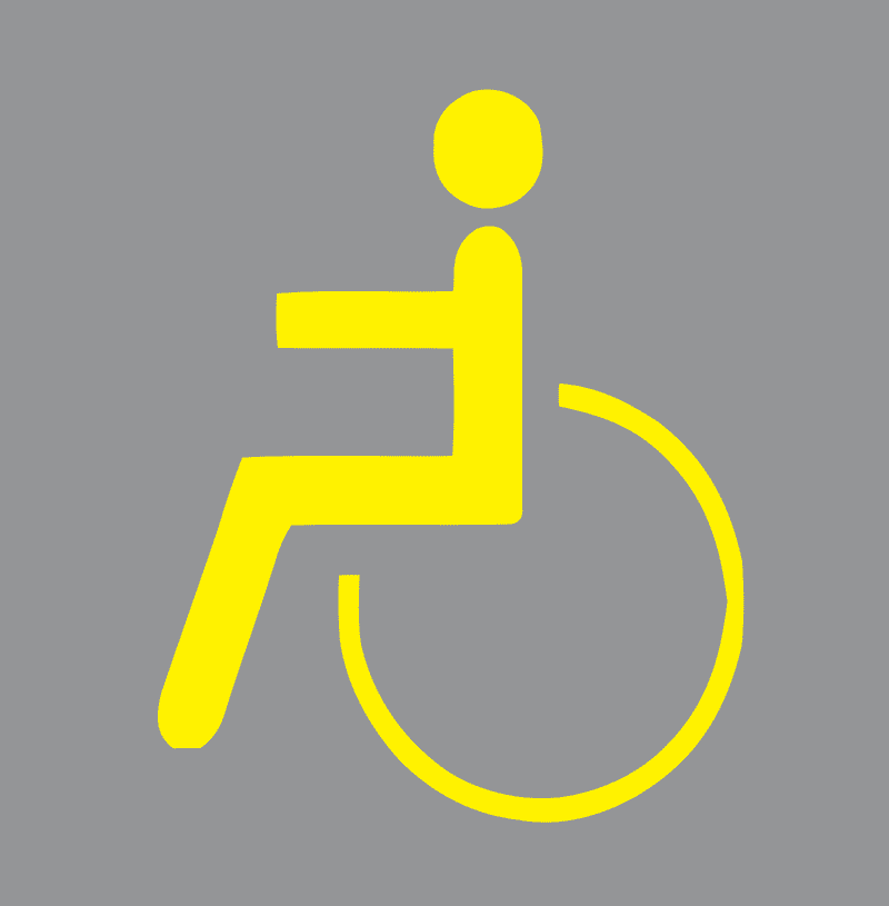 Natpisi na kolniku-Parkirališna mjesta za posebne namjene.