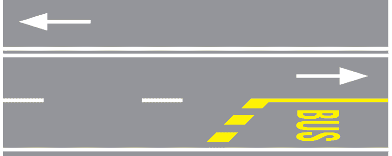 Kosa široka isprekidana