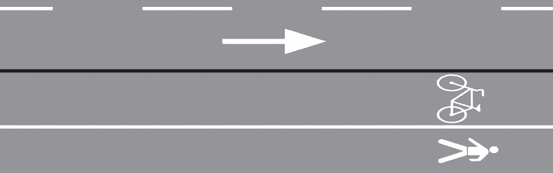 Puna uzdužna crta-Razdjelna