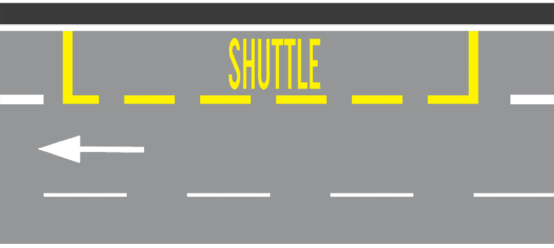 Prometne površine za posebne namjene-Stajalište taxi vozila ili vozila “shuttle” prijevoza