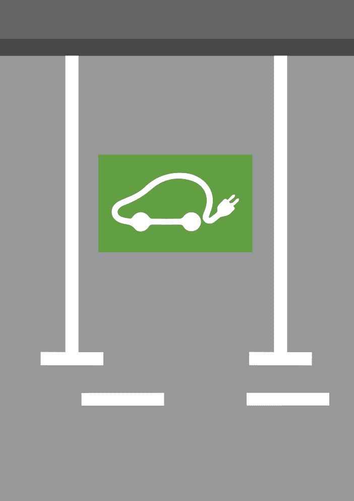Mjesta za parkiranje-Električno vozilo