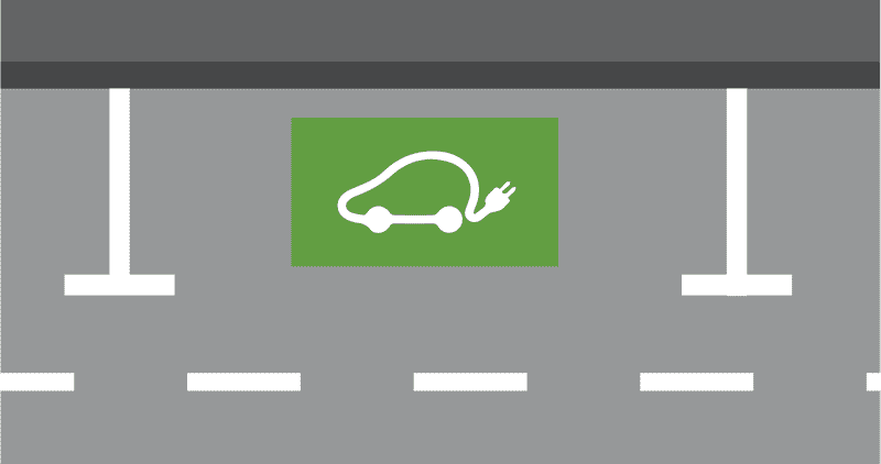 Mjesta za parkiranje-Električno vozilo